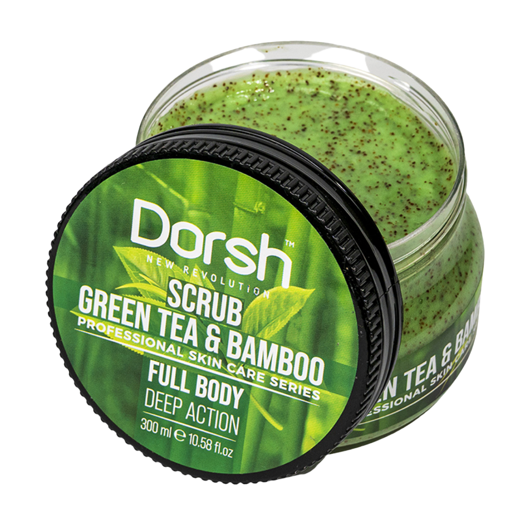 DORSH GREEN TEA & BAMBOO SCRUB 300 ML