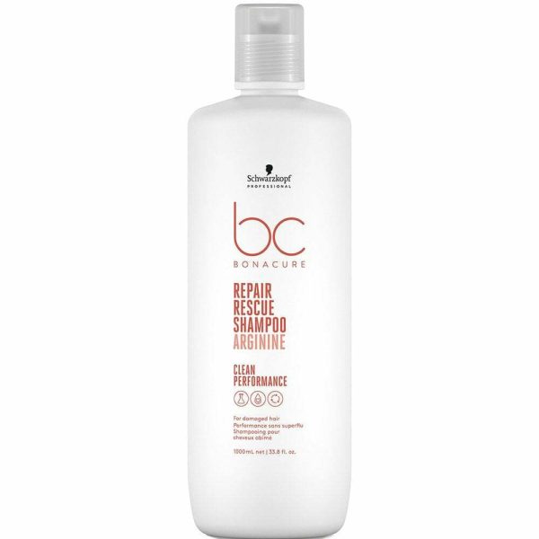 Schwarzkopf Bc Bonacure Repair Rescue Arginine Σαμπουάν Αναδόμησης/Θρέψης για Ταλαιπωρημένα Μαλλιά 1000ml