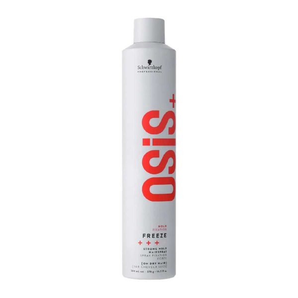 Schwarzkopf Osis+ Freeze Anti-Frizz Spray Μαλλιών για Δυνατό Κράτημα Strong Hold 500ml